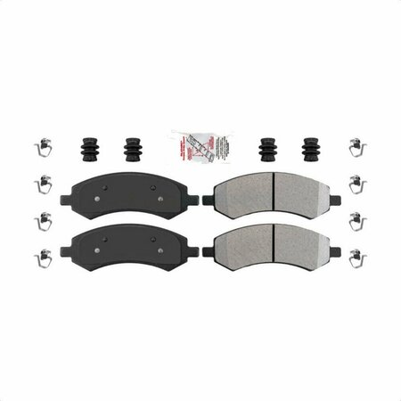 AMERIBRAKES Front Semi-Metallic Disc Brake Pads For Ram 1500 Dodge Dakota Classic Durango Chrysler NWF-ASD1084